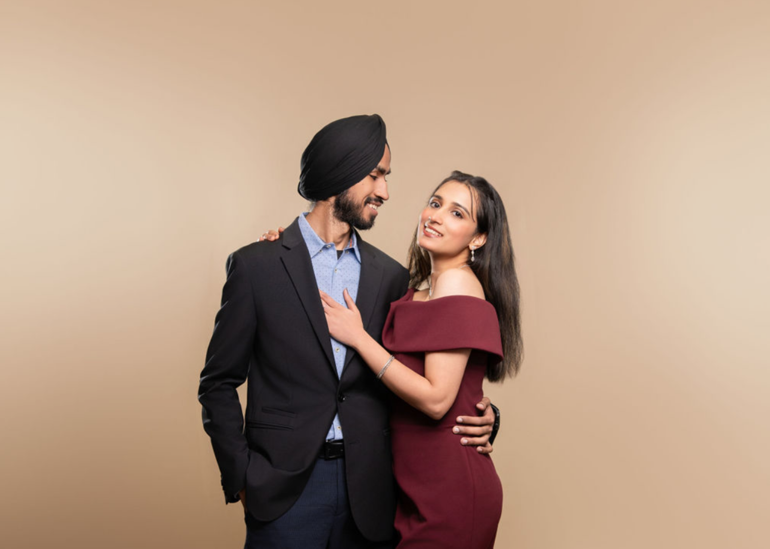 Manpreet and Sonal portrait